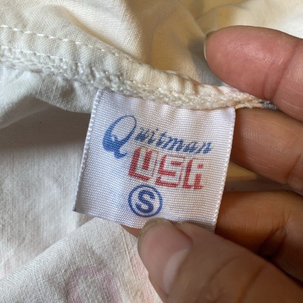 Vintage 90s Quitman Sombrero Resort Short Sleeve Coastal Shirt Unisex S ButtonUp - Picture 4 of 9